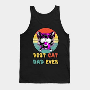 Best Cat Dad Ever Club Tank Top